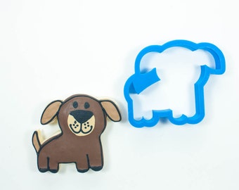 Dog Cookie Cutter | Whimsy Dog Cookie Cutter | Doggie Cookie Cutter | Dog Treat Cookie Cutters
