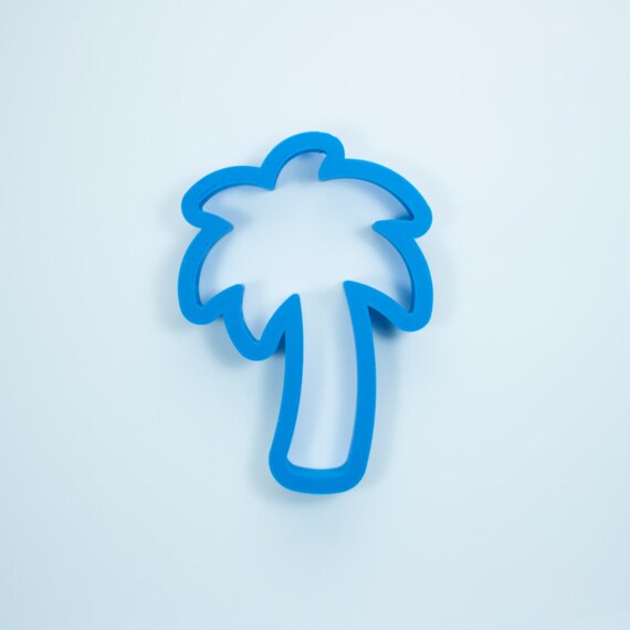 Palm Tree Cookie Cutter Chubby Palm Tree, Beach, Ocean, Summer, Birthday, Party, Fondant