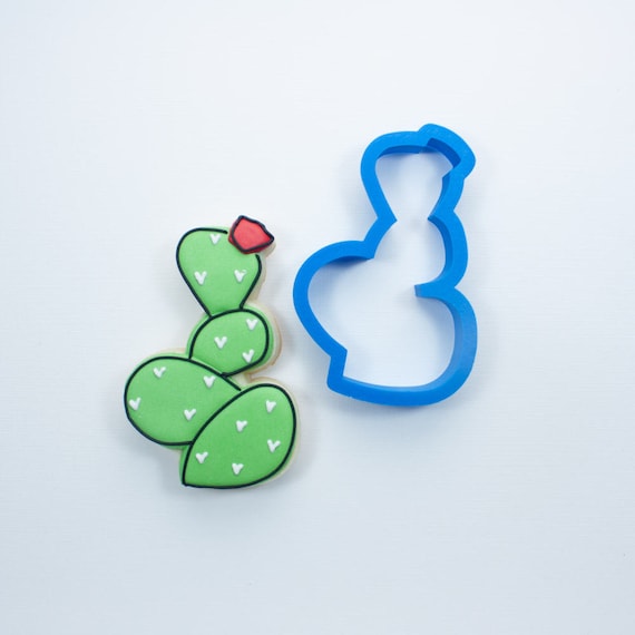 Stacked Cactus Cookie Cutter | Mini Cactus Cookie Cutter | Mini Cookie Cutters | Unique Cookie Cutters Il_570xn