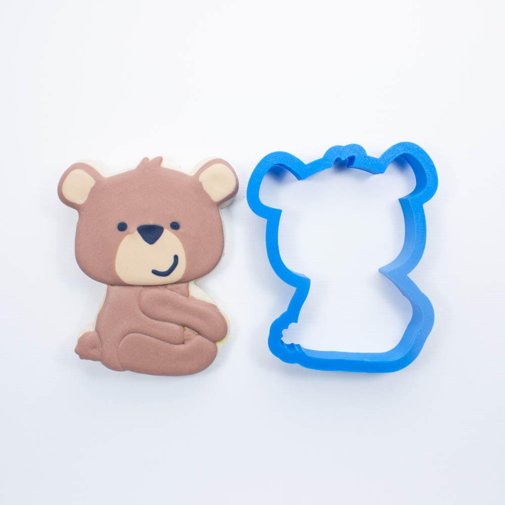 Woodland Bear Cookie Cutter | Bear Cookie Cutters |Animal Cookie Cutter