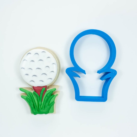 Golf Ball on Tee Cookie Cutter Il_570xn