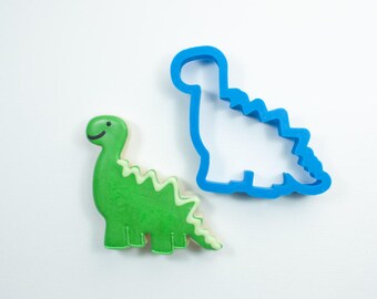 Dinosaur Cookie Cutter | Stegosaurus, Birthday, Party, Favor, Kids, Mini, Craft, Fondant, Polymer Clay, Jewelry, Pottery, FrostedCo