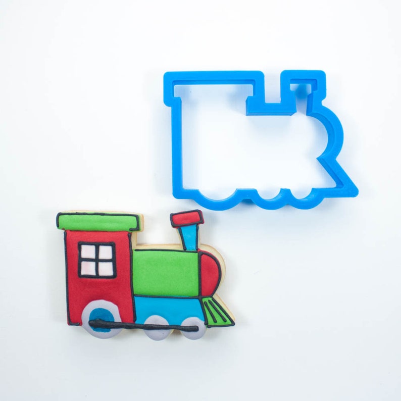 Train Cookie Cutter Birthday Cookie Cutters Mini Train Etsy