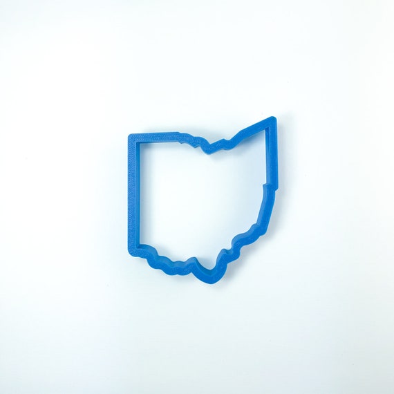 Ohio Cookie Cutter State Cookie Cutters State Shaped Cookie Cutters