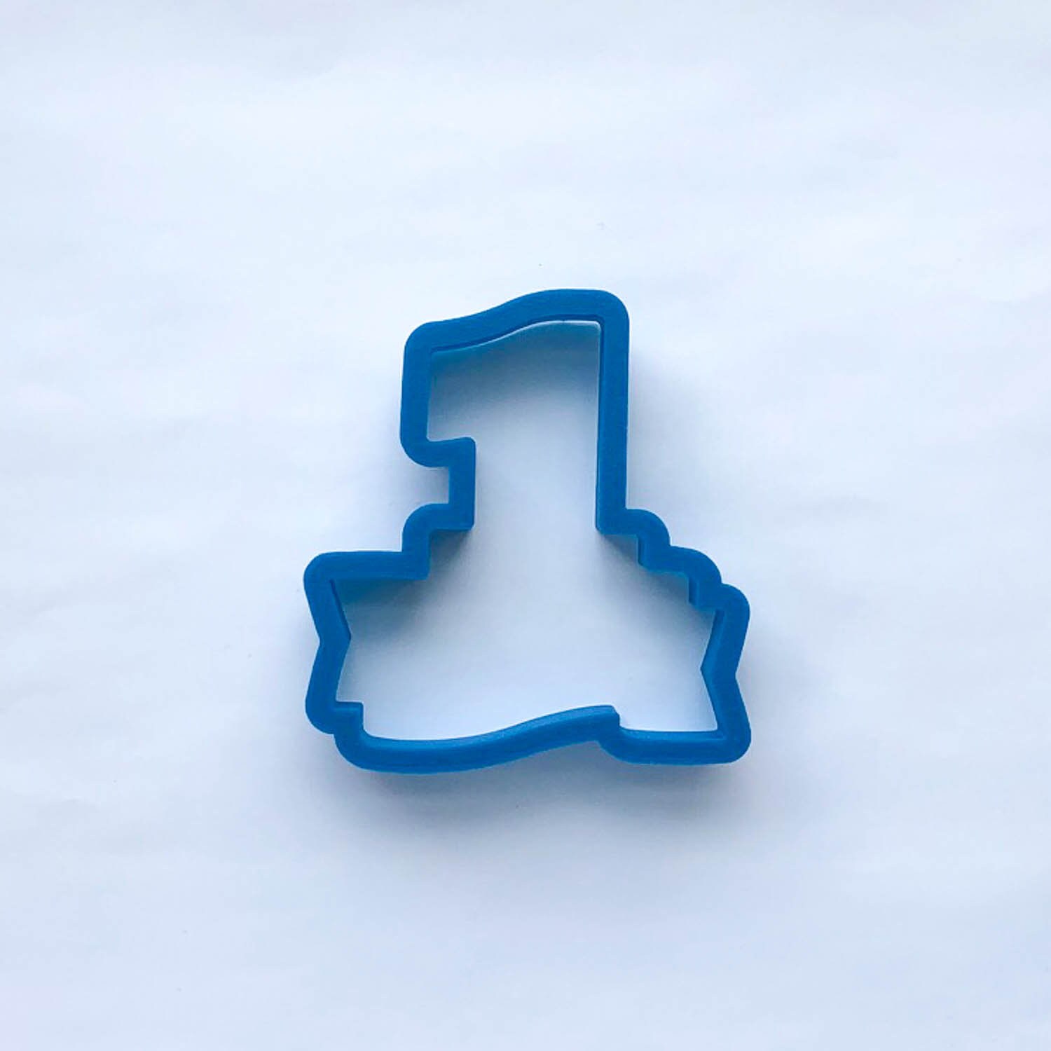 Frosted Font Number Cookie Cutter Set