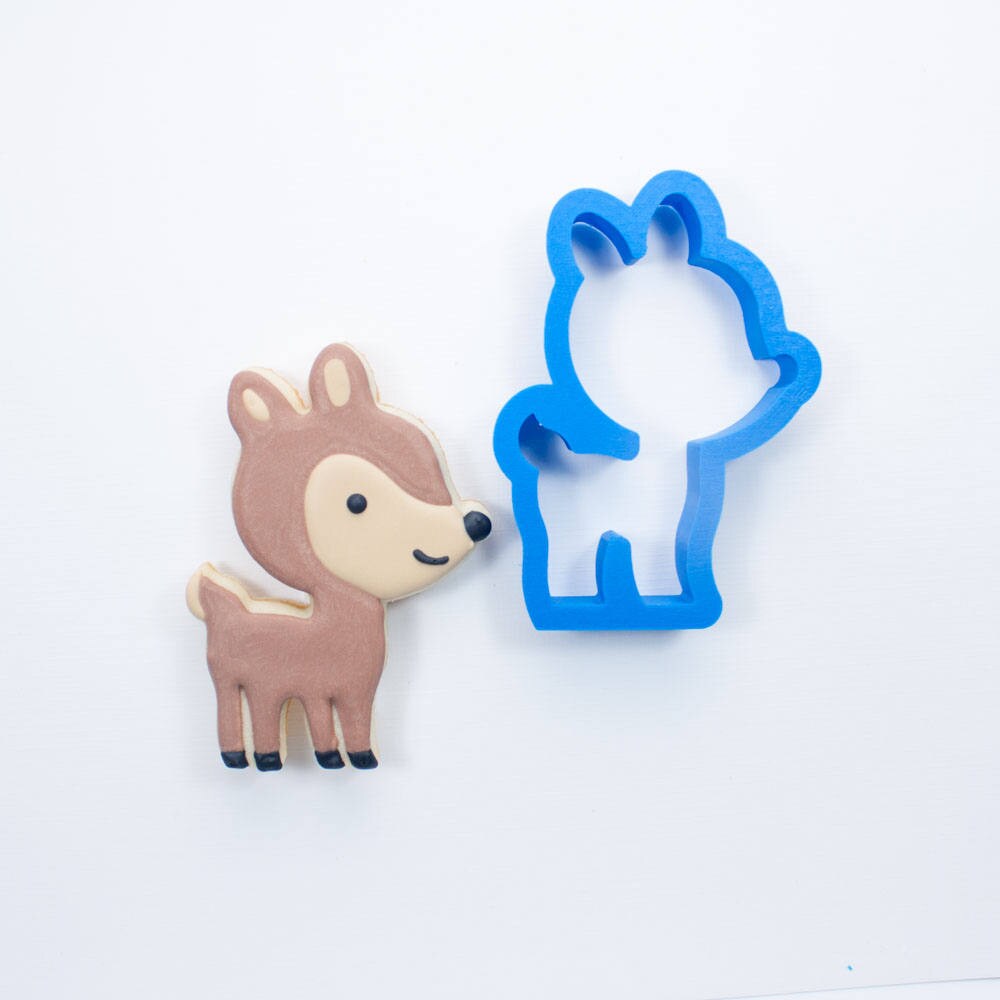 Woodland Deer Cookie Cutter Woodland Cookie Cutters Etsy