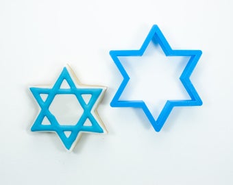Star of David Cookie Cutter From Mini to Large Magen David - Etsy