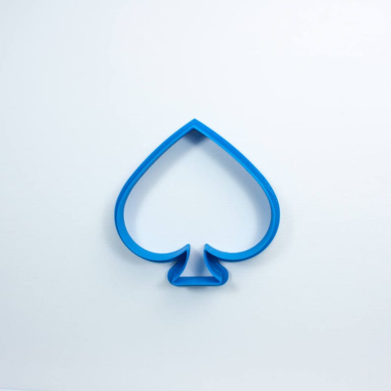 Spade Cookie Cutter Etsy
