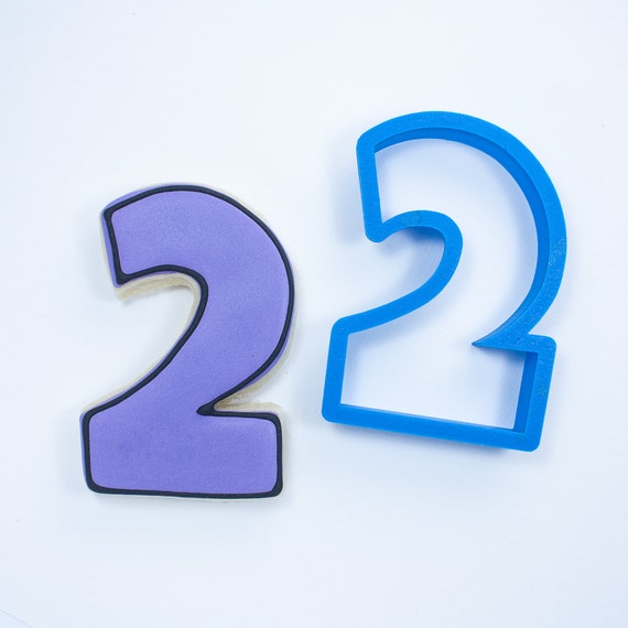 Number Two Cookie Cutter Il_570xn