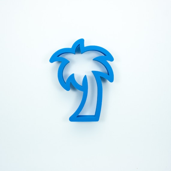 Palm Tree Cookie Cutter Summer, Ocean, Beach, Fondant, Icing, Clay, Craft, Jewelry by Frosted