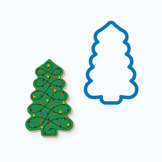 Ribbon Christmas Tree Cookie Cutter