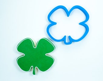 Four Leaf Clover Cookie Cutter | St. Patrick's Day Cookie Cutter | Shamrock Cookie Cutter | St. Pats Cookie Cutter | Lucky Cookie Cutter