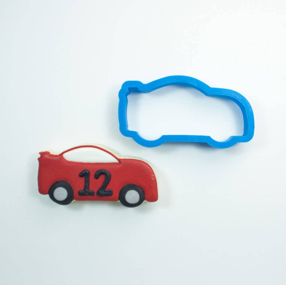 Race Car Cookie Cutter Car Cookie Cutter Car Cookie Etsy