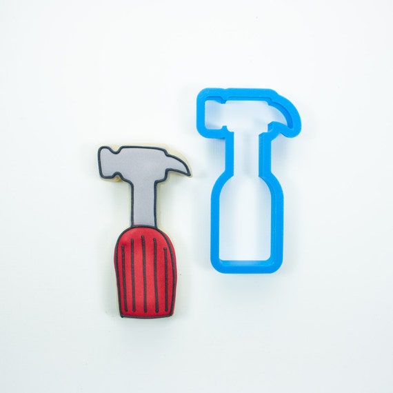 Hammer Cookie Cutter by Frosted Cookie Cutters Catch My Party