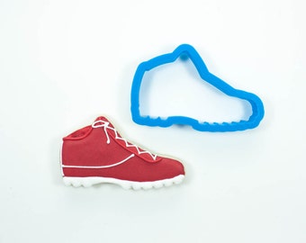 Football Cleat Cookie Cutter | Shoe Cookie Cutter | Football Cookie Cutter | Boot Cookie Cutter | Hiking Boot Cookie Cutter | Frosted Cutter