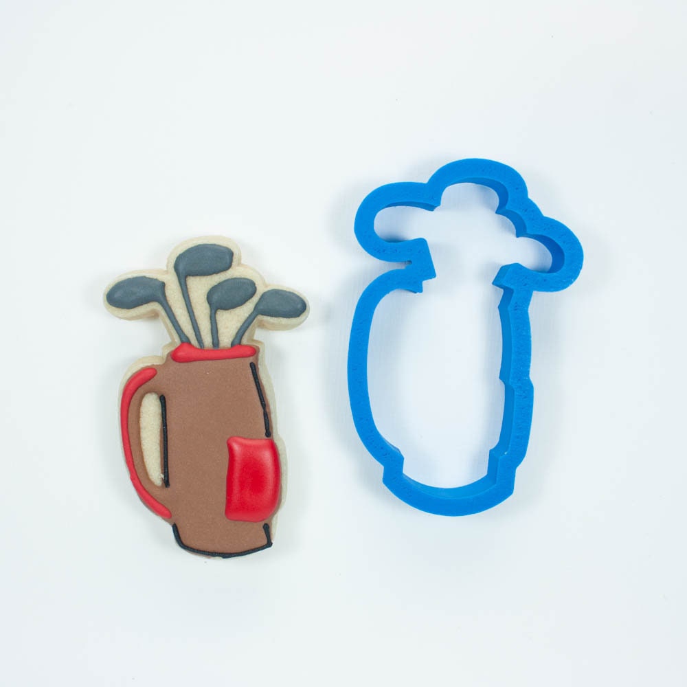 Golf Cookie Cutters Golf Cookie Cutter Set Golf Cart Golf Etsy