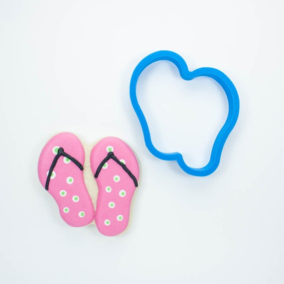 Flip Flop Cookie Cutter | Sandals, Swim Suit, Beach, Summer, Vacation, Birthday, Party, Wedding, Mini, Fondant, Craft, Polymer Clay, Pottery Il_570xn