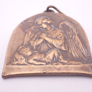 Vintage French Bronze Medal Ligue Féminine d&#39;Action Catholique Française