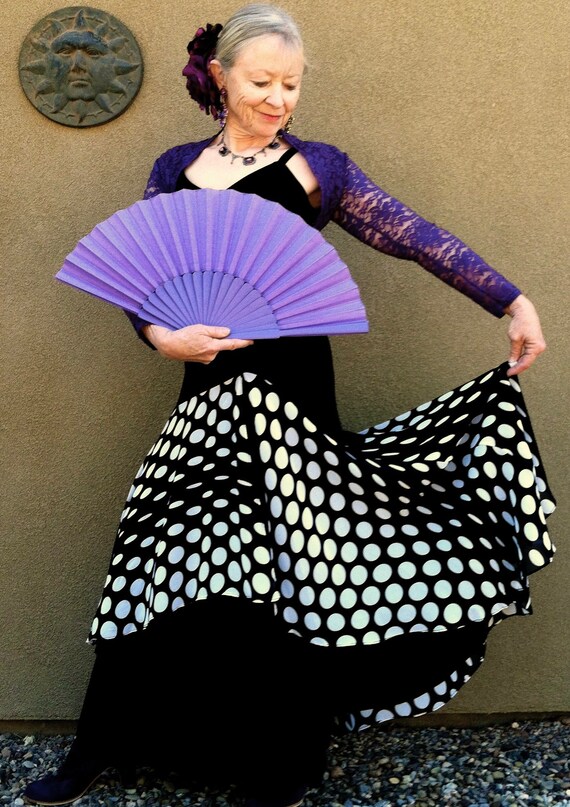 Flamenco Vintage Polka Dot Dance Dress