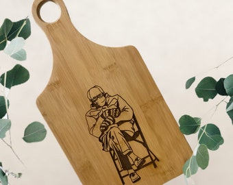 Bernie Mittens Cutting Board