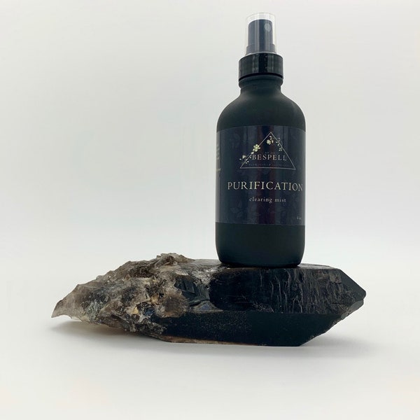 Purification Spray to cleanse your aura and space.