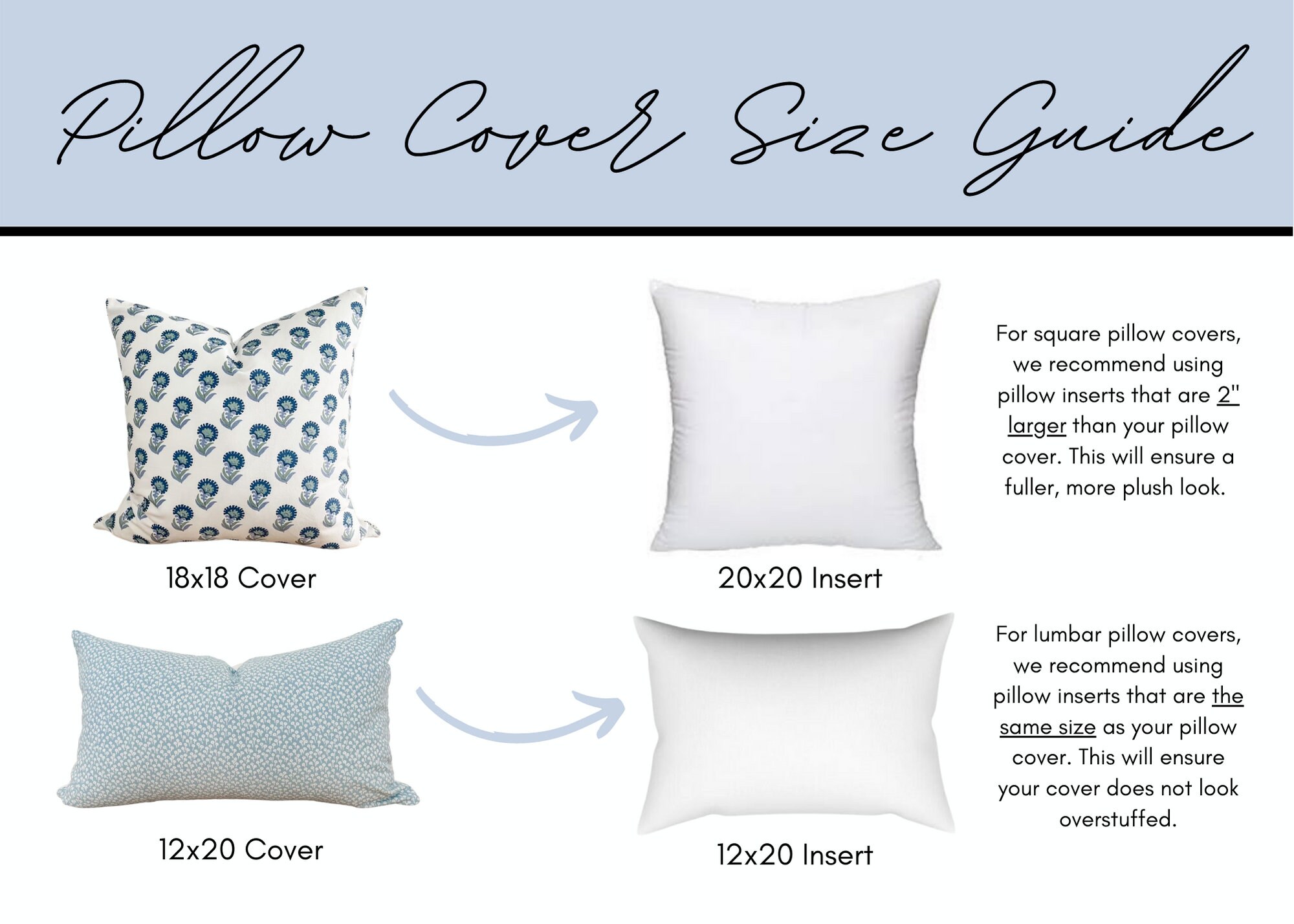 Indoor Pillow Inserts, 12 x 21 | Serena & Lily