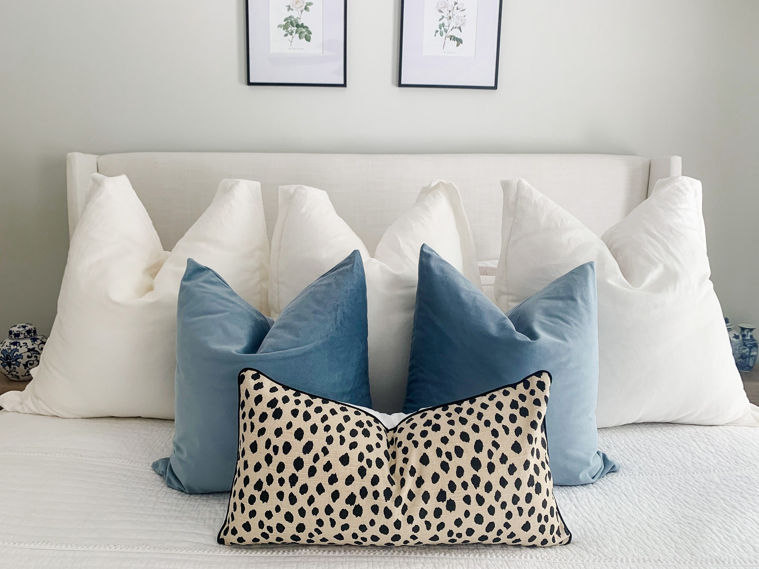 Ballard Dodie Beige and Black Pillow Cover Animal Print - Etsy