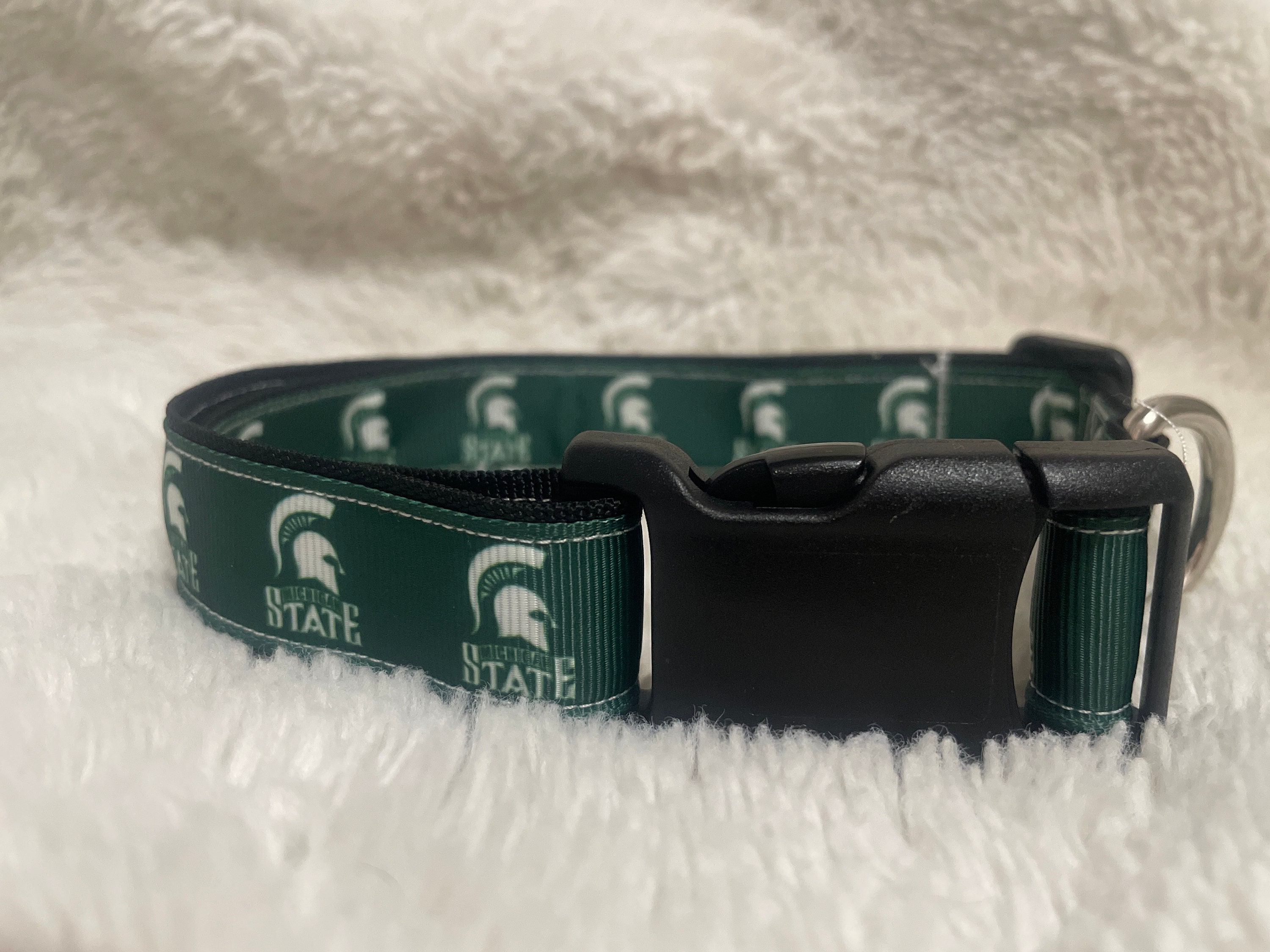 Msu Dog Collar Etsy UK