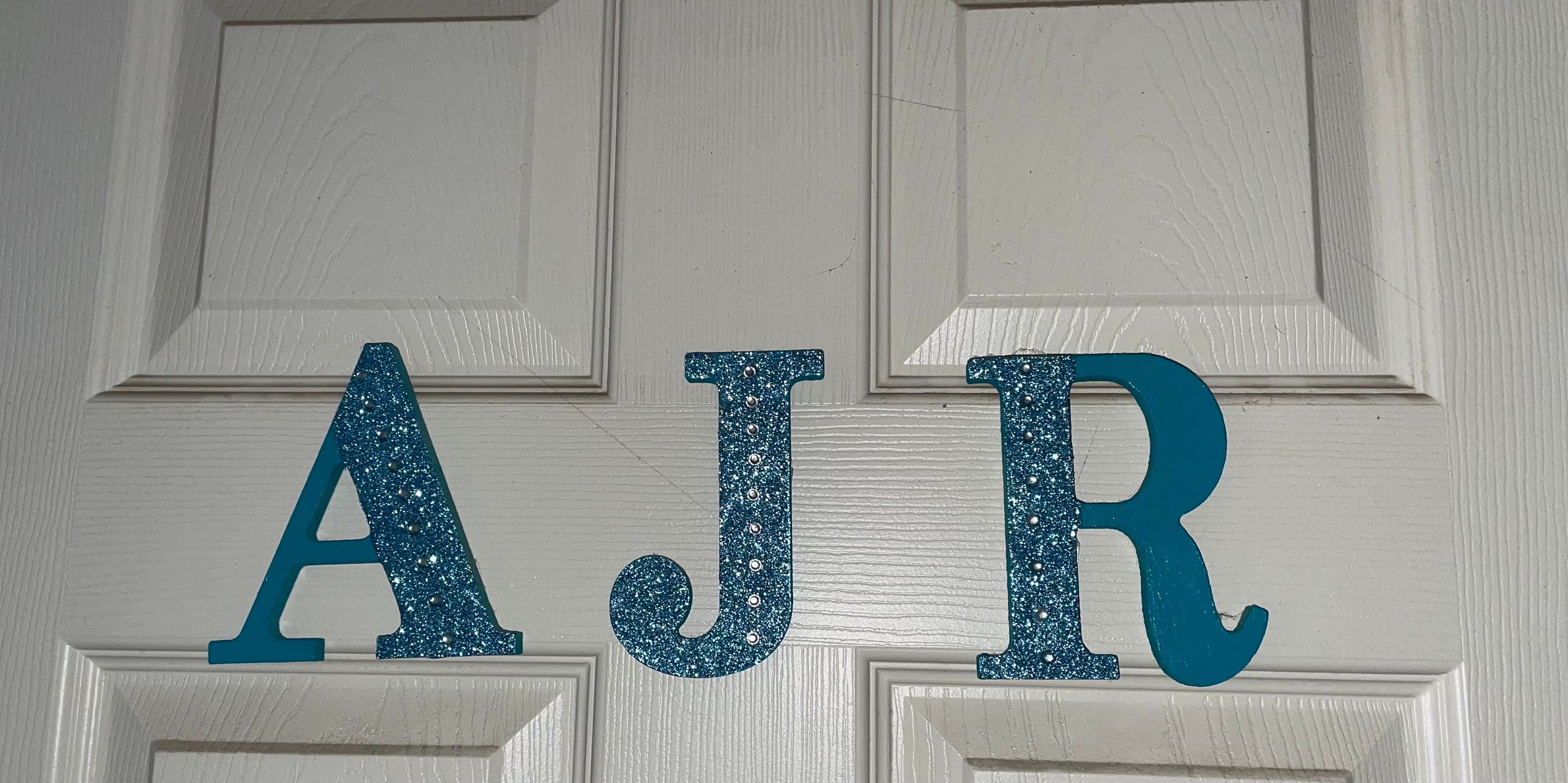 Glitter Wood Letters - Etsy, image size:3000x1498