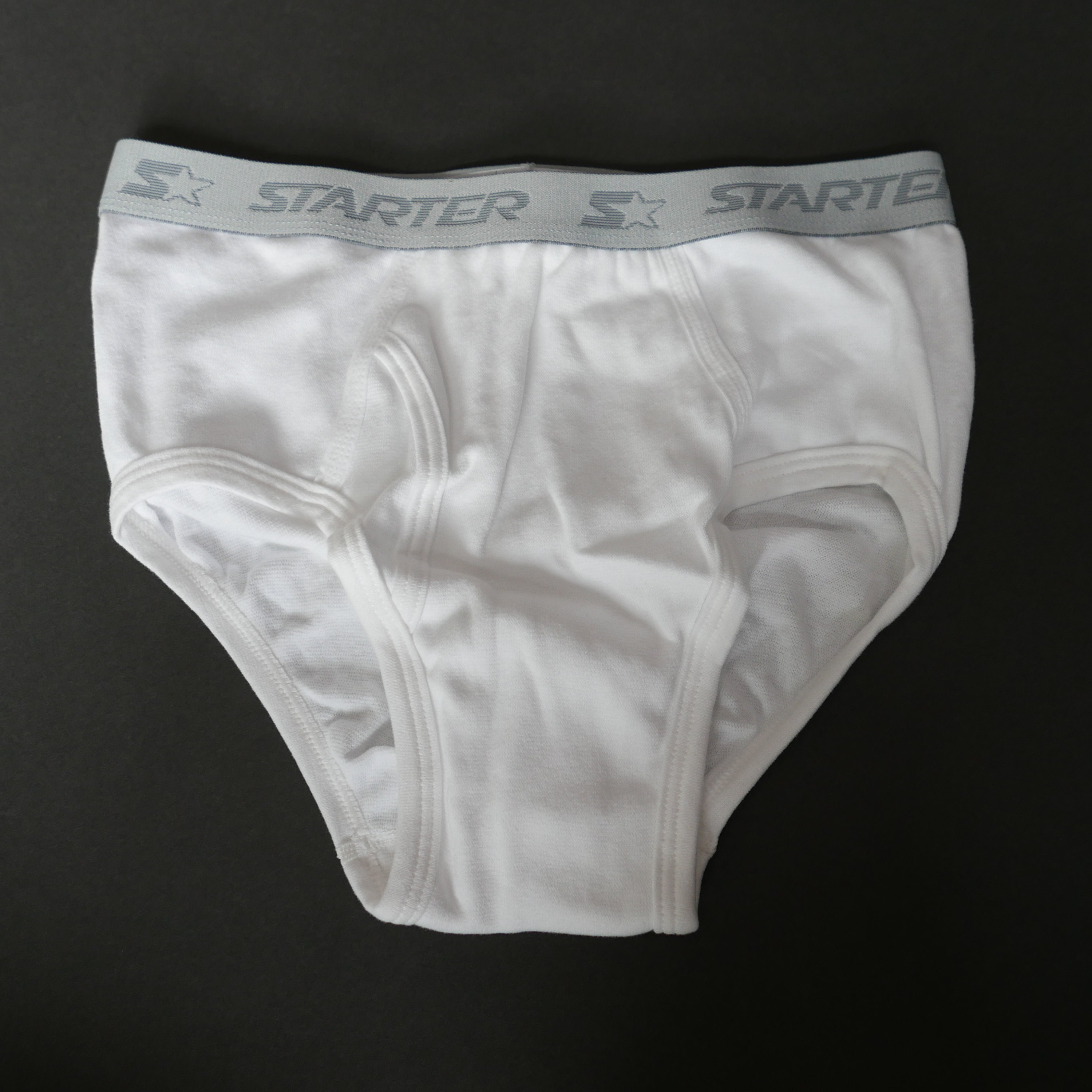 Starter Dri-star Men's White Briefs With Moisture Wicking Classic