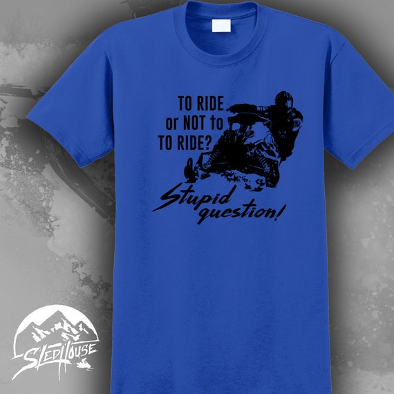 JUST RIDE SLED YOUTH T-SHIRT – 100% Cotton, Black, For Boys – Snowmobile MX ATV - View #5