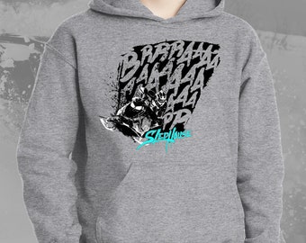 Braaap Attack Hoodie, Snowmobile Sweatshirt, Sled Shirt, Winter Sports Lover, Christmas Gift, Gift for Men, Gift for Boys, Gift for Dad