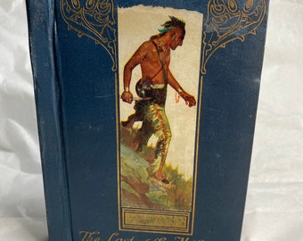 Vintage The Last of the Mohicans J. Fenimore Cooper T Nelson and Sons