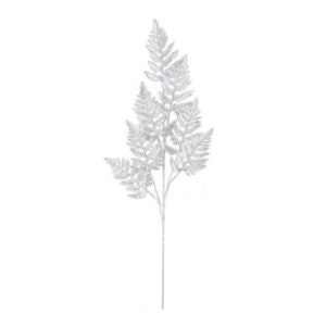30.5″L Metallic Fern Grass Spray, Silver pick, spray, Wreath pick attachments, picks, Wreath supplies