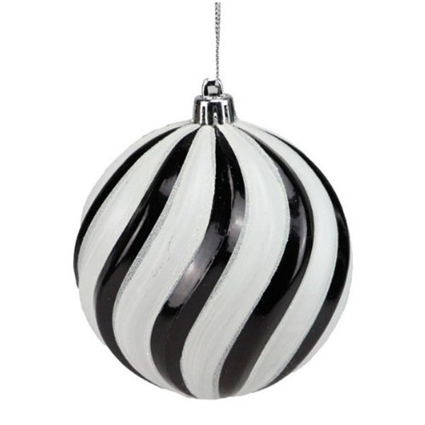 Black White Ornament Etsy