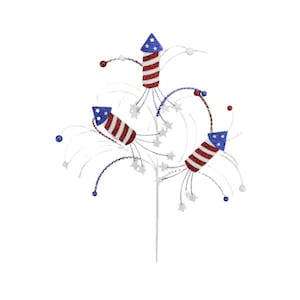 26&quot;L Firecracker Glitter Twig Spray