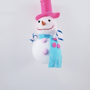 Snowman ornament,ornament,snowman decor