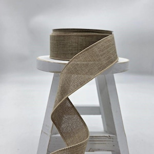 1.5x10yd Burlap Ribbon