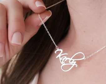 Personalized Name Necklace for Christmas Gift, Dainty Name Necklace, Personalized Gift Jewelry For Her, Gift For Mom Girlfriend Wife BFF