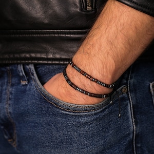 Morse Code Bracelet, Custom Mens Womens Bracelet, Anniversary Birthday Gift, Adjustable Bracelet, Personalised Gift for Men Women
