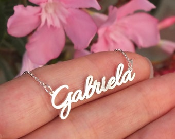 Personalized  Name Necklace: Custom Jewelry Gift for Her, Mothers Day Gift