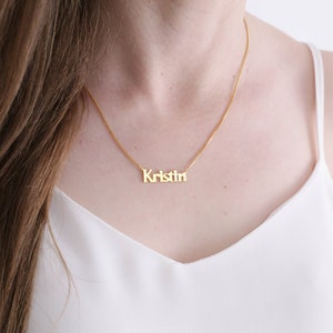 Personalized Name Necklace | Custom Name Necklace | Personalized Gift Jewelry | Mother Necklace | Nameplate Necklace | Mothers Day Gift