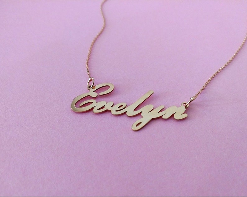 Personalized Name Necklace Custom Any Name Necklaces Graduation Gifts