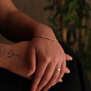 Custom Morse Code Bracelet, Morse Code Jewelry, Gift for Her, Personalized Hidden Message Bracelet, Best Friend Gift, Christmas Gift for Mom