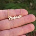 Sterling Silver Name Necklace, Custom Name Necklace, Christmas Gift For Her, Personalized Jewelry, Baby Name Necklace, Birthday Gift Ideas 