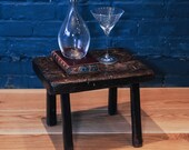 Country maid 18th Century Oak Four-Legged Stool - Read Shipping info