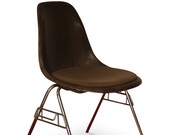 Charles Ray Eames Herman Miller original DSS fibreglass chrome stacking chair - Read-Shipping-Info