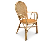 Bamboo Rattan Franco Albini Style Armchair Jungalow Aesthetic 1960 39 s - Read Shipping Info