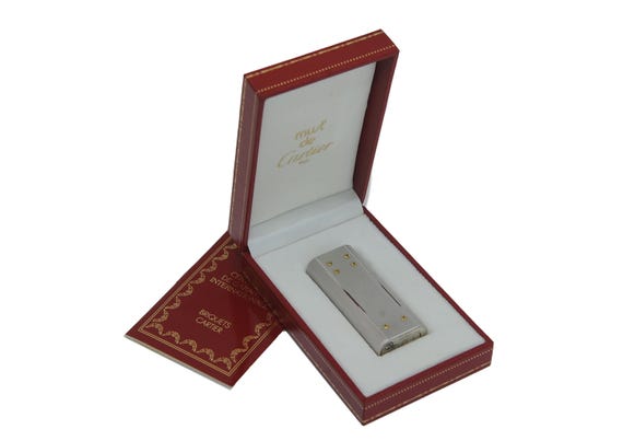 cigarette cartier Paris Retro Box in 18K Gold #505263 cartier cigarette Vintage 1970 Extremely