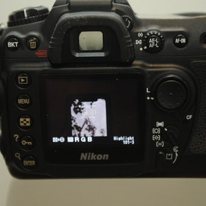 Nikon D200 DSLR Camera body only with woven Nikon D200 branded strap image 7
